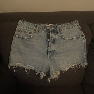Zara high waisted shorts